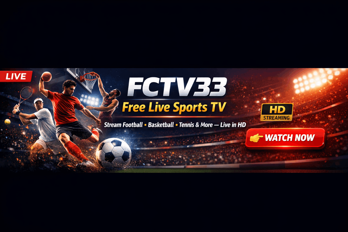 Fctv33 live sports streaming banner